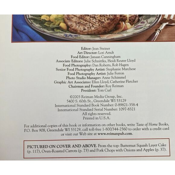 Best of Country Cooking 2002 and 2003 Hardcover Books Lot of 2 - Picture 8 of 16